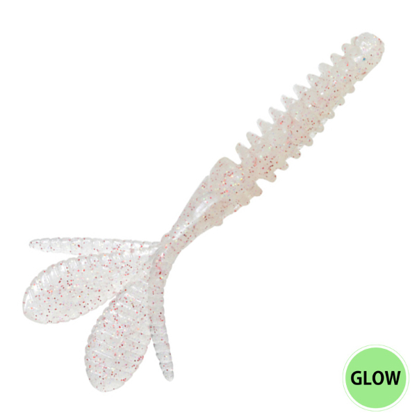 海太郎 ジャコバグ 3.2インチ(#055 うまシロエビ(グロー))